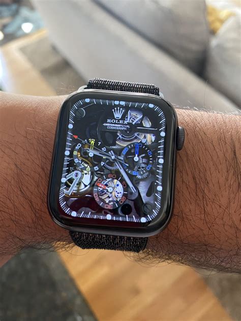 rolex watch face apple watch 7